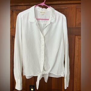 Cloth & Stone Button Down - white EUC M